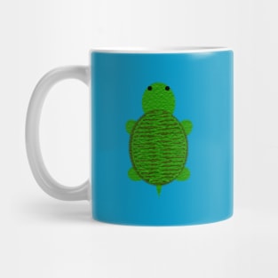 Adorable Green Turtle Mug